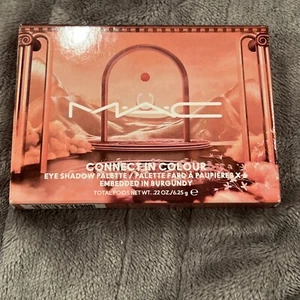 MAC Connect In Colour Embedded In Burgundy 6x Pan Eyeshadow Palette Retail $34 - Picture 1 of 7