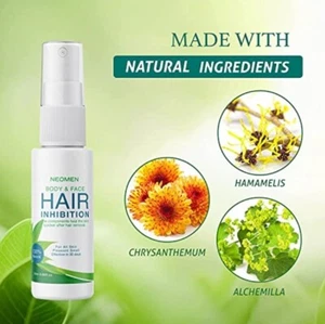 2 PACK Sealed NEOMEN BODY FACE HAIR INHIBITION Spray NATURAL ALL SKIN 0.68oz NEW - Picture 1 of 12