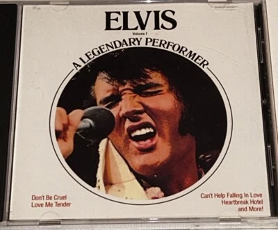 Elvis Presley A Legendary Performer Vol One Rock Cd 4P12 - Image 1 of 2