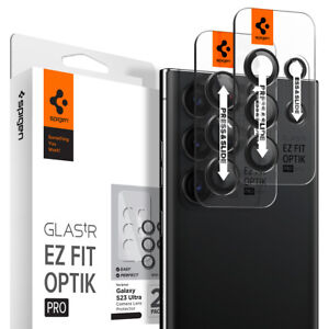 Spigen [Glas.tR EZ Fit Optik Pro] Lens Protector | For Galaxy S23 Ultra Camera
