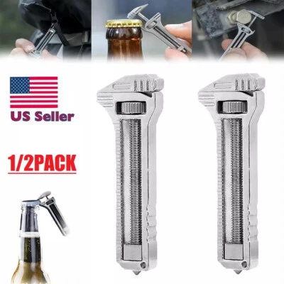 Chave de bolso multifuncional compacta titânio chave de fenda ferramenta para pesca, aventura - Imagem 1 de 4