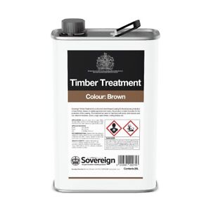 BROWN SOVEREIGN TIMBER TREATMENT 5 LTR