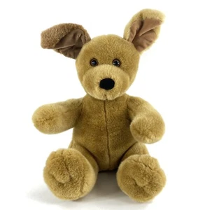 Build a Bear Peluche Animal Cachorro Perro Orejas Flojibles 12" Juguete Suave Marrón Tostado - Imagen 1 de 8