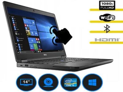 TOUCHSCREEN DELL LATITUDE 5480 i5-6300HQ 3.2GHz 8GB/128GB SSD FullHD HDMI USB-C - Bild 1 von 4