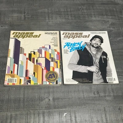 Mass Appeal Hip Hop Rap Graffiti Magazine - Issue 37 & 41 - Image 1 of 4