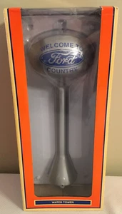 Lionel 2129260 O Assembled Plug-Expand-Play Ford Water Tower Lights Up ~12.5” Hi - Picture 1 of 11