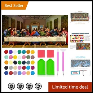 Large 5D DIY Diamond Painting - Stunning Full Drill 'The Last Supper' Home Decor - Picture 1 of 11
