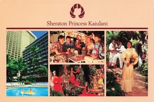 Sheraton Prinzessin Kaiulani Multi Foto Honolulu Vintage Chrom 4 x 6 Stck. - Bild 1 von 3
