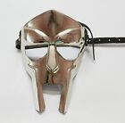 Metalowa maska gladiatora MF Doom kostium i kostium teatralny idealny na Halloween.