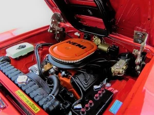 GTX Roadrunner Dodge Plymouth Chrysler Race Promo Car Hot Rod Carousel RD 1 18  - Zdjęcie 1 z 12