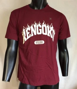 L(JPN) size MANGA UT Demon Slayer Rengoku T-shirt Red from Japan - Picture 1 of 4