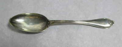 Cucharadita Towle de plata esterlina Old Newbury mono Navidad 1911 Foto 1 de 4