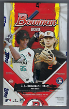 Caixa de hobby de beisebol 2023 Bowman