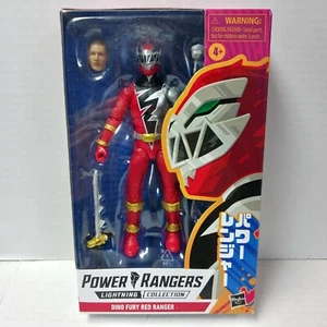 Power Rangers Dino Fury Red Ranger Lightning Collection 6” Action Figure Toy - Picture 1 of 11