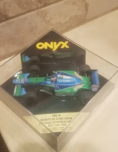 F 1 Onyx 185A Benneton Ford B193B Michael Schumacher Test Car Diecast 1/43 Scal - Picture 1 of 11