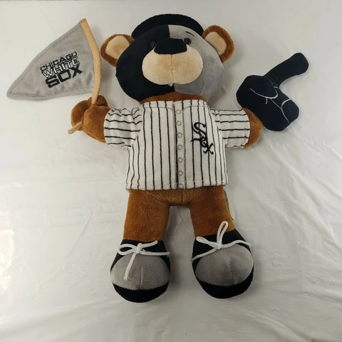 Chicago White Sox Bear Toy MLB Plush Stuffed Forever Collectibles Cover