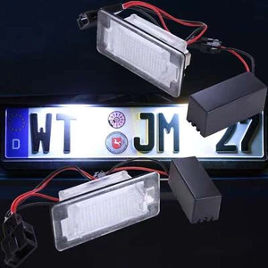 Iluminación de matrícula LED adecuada para Audi A4 berlina + Avant | tipo 8k B8 - Imagen 1 de 4