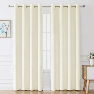 Velvet Curtains For Bedroom Blackout Curtains 52 X 84 Inch Length Room Darkening - Picture 1 of 9