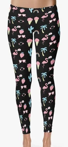 BRAND NEW Crazy Dog T-Shirts Women's Leggings - 3 PAIRS Size Small - Picture 1 of 3