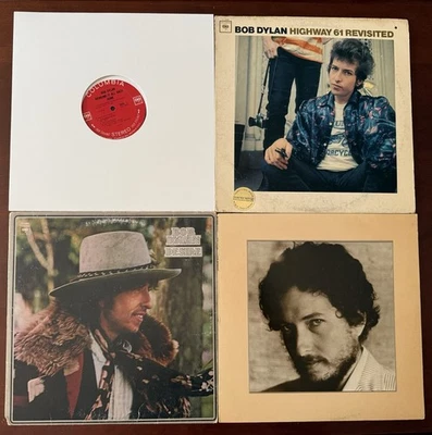 BOB DYLAN Bringing It Back Home Highway 61 Revisited Desire New Morning Vinyl - Image 1 of 4