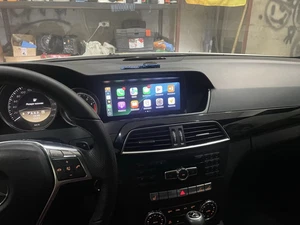 8.8" Car Radio Android 13 CarPlay Per Mercedes-Benz C-Class NTG 4.5 2011-2013 BT - Foto 1 di 11