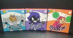 McDonalds Happy Meal Teen Titans Go! 2021 Starfire, Raven And Cyborg Unopened DC - Picture 1 of 7