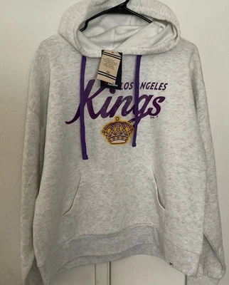 Los Angeles LA Kings Hoodie Women Medium Fanatics Pullover Long Sleeve New L - Image 1 of 4