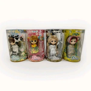 Mini Little Pullip Lot of 4 Raphia, Assa, Calfy, Aloalo Japanese Dolls Sealed - Picture 1 of 21