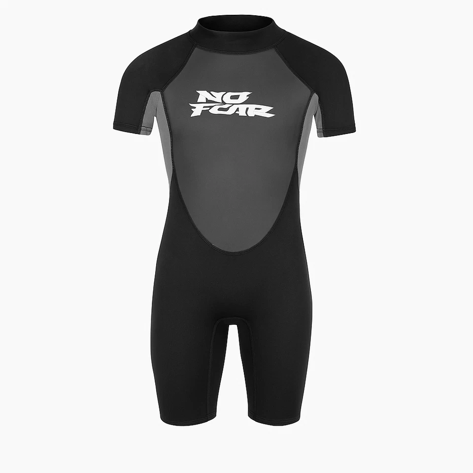 No Fear Men’s Shorty Wetsuit 1.5mm – Surf, Swim, Paddle – Summer Clearance! - Image 1 of 1