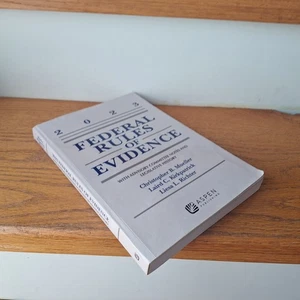 2023 Federal Rules of Evidence Aspen Publishing Christopher B. Mueller - Picture 1 of 1