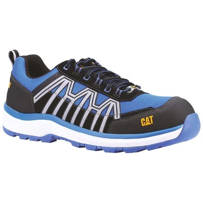 Chaussures De Sécurité Basses – Caterpillar Charge Bleu S3 HRO SRC – Microfibre  - Photo 1/3