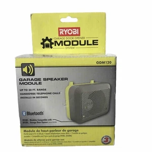 Ryobi Garage Speaker Access Wireless Bluetooth Easy Install LED Indicator GDM120 - Picture 1 of 6