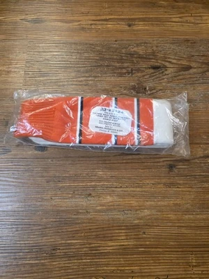 Calcetines Tubo De Colección Años 70/80 Deadstock Naranja Blanco Rayas OSFA Stranger Things Sears Foto 1 de 4