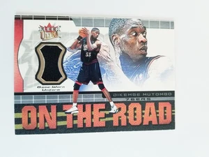 DIKEMBE MUTOMBO 2001-02 FLEER ULTRA ON THE ROAD JERSEY GAME WORN NUGGETS  - Picture 1 of 5