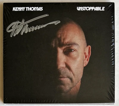 KENNY THOMAS * UNSTOPPABLE * UK LIMITED SIGNED 11 TRK CD * SEALED * KIM WILDE - Image 1 of 3