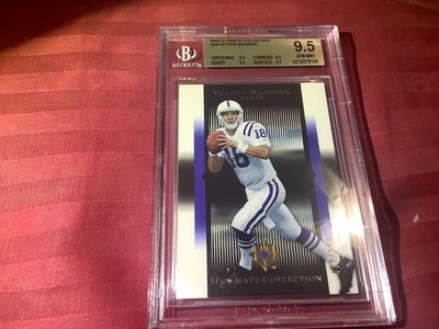 2005 Ultimate Collection Peyton Manning #39 BGS 9.5 (pop 2, none higher) #/550 - Image 1 of 2