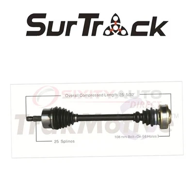 SurTrack CV Axle Shaft for 1994-1997 Mercedes-Benz C280 2.8L L6 - Constant if Foto 1 de 4