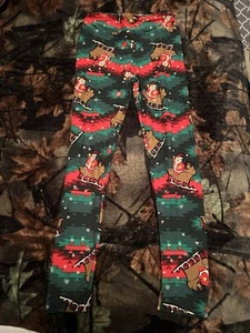 Lularoe Tween Christmas Leggings - Picture 1 of 2