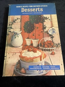 1967 Favorite Recipes From Southern Kitchens Progressive Farmer Desserts - Imagen 1 de 19