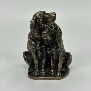 Genesis Heredities Cocker Spaniels Kaltguss Bronze Skulptur - Bild 1 von 8