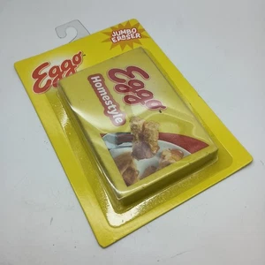 #K) RADIERGUMMI Kelloggs EGGO Waffeln Homestyle Box JUMBO Radiergummi Schulbedarf - Bild 1 von 1