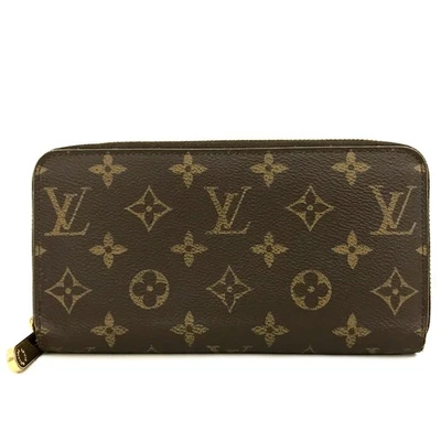 Portafoglio lungo EGA Louis Vuitton monogramma zip tondo marrone/9BL1296 - Immagine 1 di 4