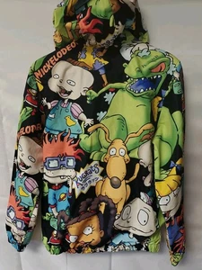 Members Only Nickelodeon Herren Rugrats Windbreaker Jacke Gr. Small Reptar Exc! - Bild 1 von 11