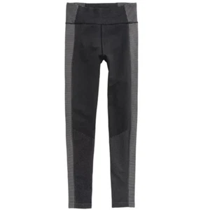 New Offline Aerie 7/8 Legging Seamless Two Tone Black Stripe Size Small - Picture 1 of 9