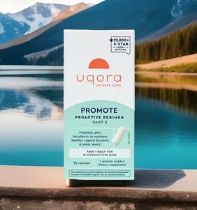Uqora PROMOTE 15-Day Vaginal Health Reset Probiotic – Balance & Comfort, 15 CT - Picture 1 of 9