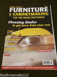 FURNITURE & CABINETMAKING - CLASSIC TOOLS - OCT 1998 - Picture 1 of 1
