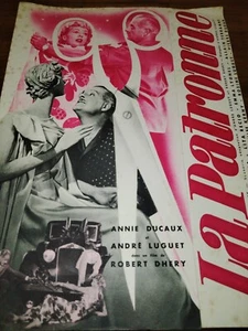 Dossier Presse La Patronne Robert Dhery Annie Ducaux André Luguet 1949 N4 - Photo 1/4