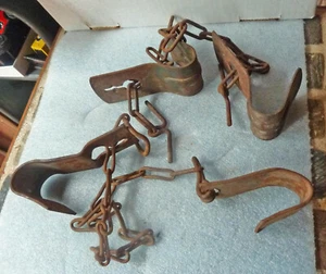 Pair of Barn Find Collectable Adjustable Cow Hobbles - Picture 1 of 2
