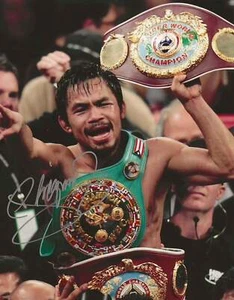 Manny Pacquiao autographed Signed 8X10 Photo Elite Promotions & Graphz - Picture 1 of 1