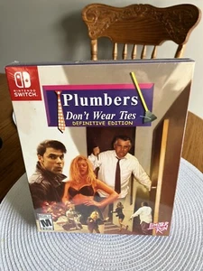 Plumbers Don't Wear Ties: Collector Edition (Nintendo Switch)(Brand New) LRG - Picture 1 of 5